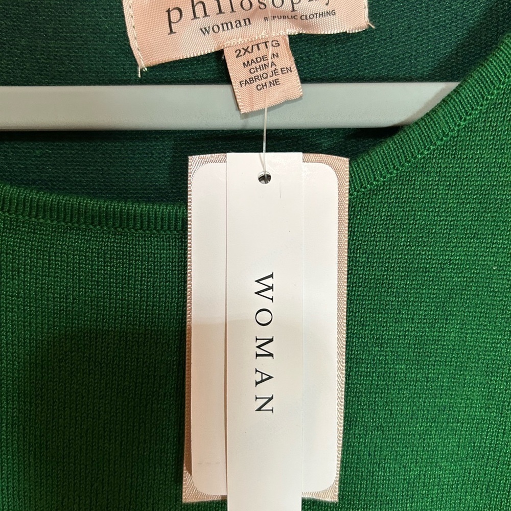 Philosophy Emerald Knit Sweater - Picture 3 of 8